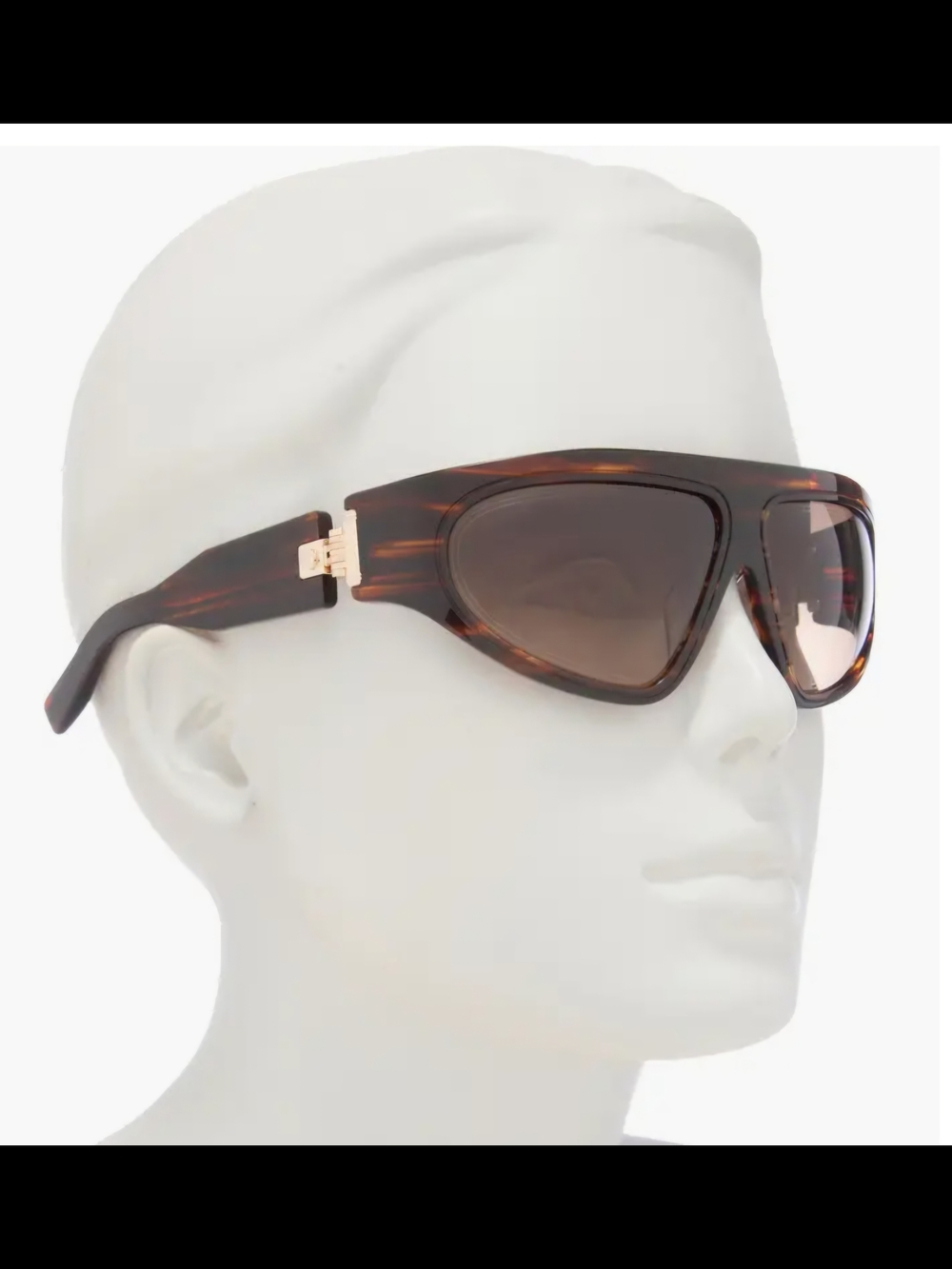 NWT Balmain Authentic B-escape Sunglasses Brown Gold Luxury Summer Vacation
